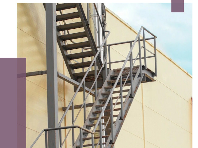 Пожарные лестницы в Соколе от 12503 руб. — монтаж и продажа | ПРОЛЁТ-Скл