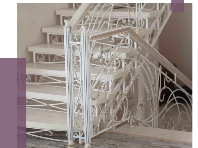 Изготовление кованых лестниц на заказ в Соколе от 88562 руб. | ПРОЛЁТ-Скл