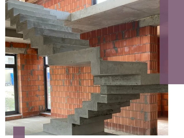 Изготовление бетонных лестниц под ключ в Соколе