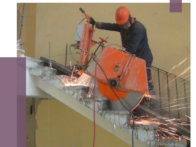 Демонтаж бетонных лестниц в Соколе от 4689 руб. за м2 | ПРОЛЁТ-Скл