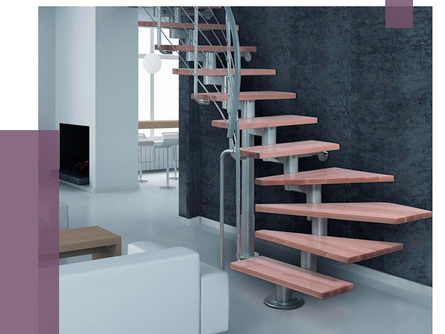 Модульные лестницы в Соколе от 17191 руб. — купить в ПРОЛЁТ-Скл