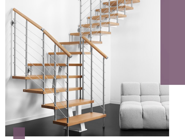Модульные лестницы под ключ в Соколе — монтаж и изготовление