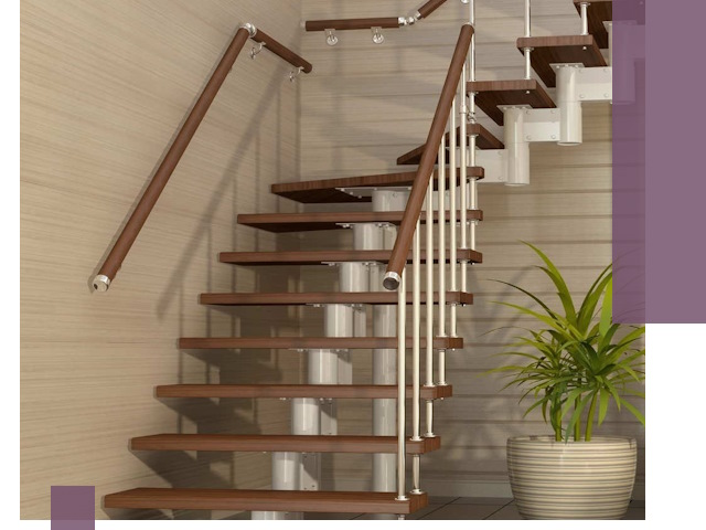 Изготовление модульных лестниц под ключ в Соколе