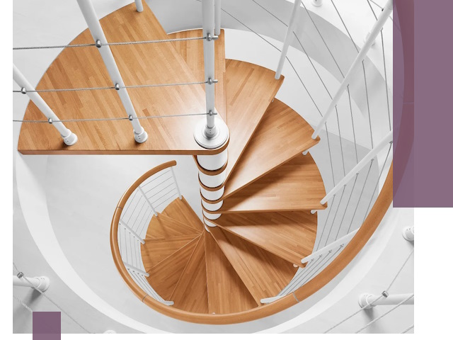 Изготовление винтовых лестниц под ключ в Соколе