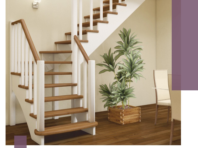 Г-образные лестницы под ключ в Соколе — изготовление и монтаж