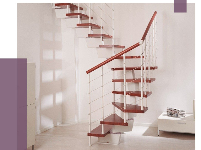 Изготовление лестниц на больцах в Соколе от 9898 руб. | ПРОЛЁТ-Скл