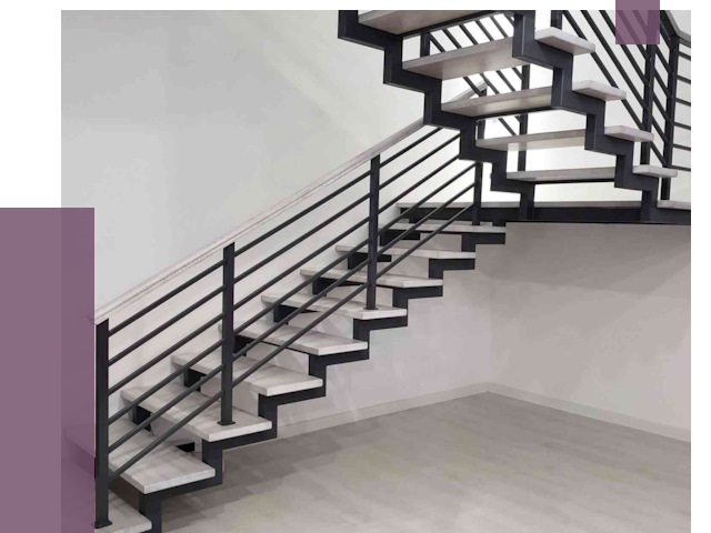Лестницы на металлокаркасе под ключ в Соколе от 13024 руб. | ПРОЛЁТ-Скл