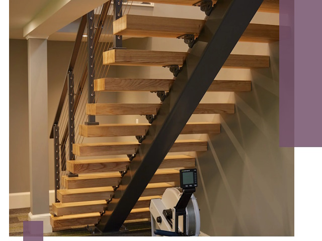 Лестницы на монокосоурах под ключ в Соколе - изготовление и монтаж