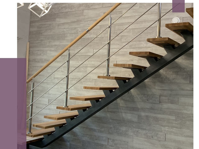 Изготовление лестниц на монокосоуре в Соколе от 77622 руб. 