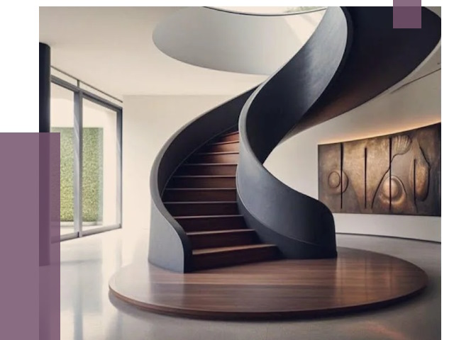 Элитные лестницы под заказ в Соколе от 192752 руб. — ПРОЛЁТ-Скл