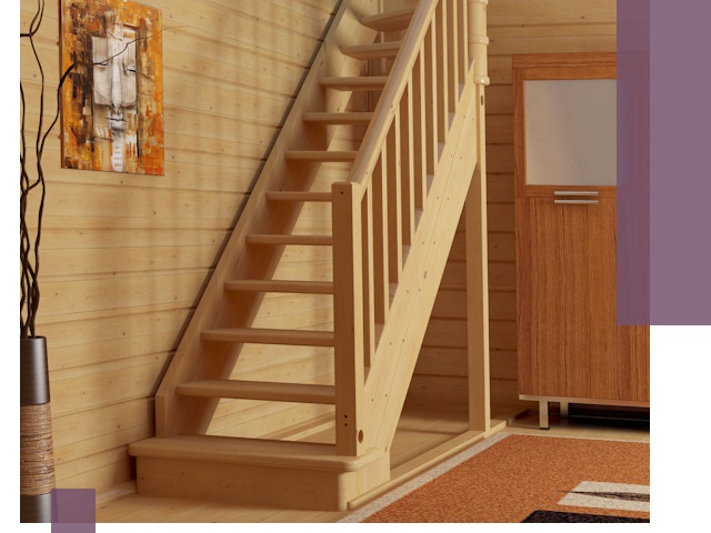 Лестницы эконом класса под ключ в Соколе — недорого и быстро