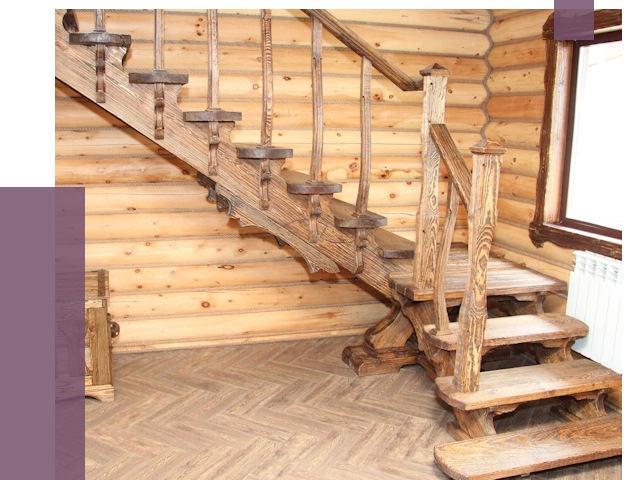 Лестницы в баню в Соколе от 19484 руб. — изготовление | ПРОЛЁТ-Скл