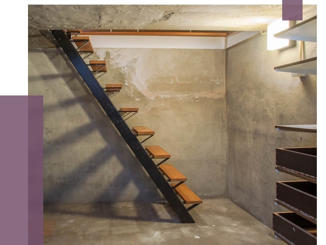 Лестницы в подвал в Соколе от 13388 руб. — монтаж | ПРОЛЁТ-Скл