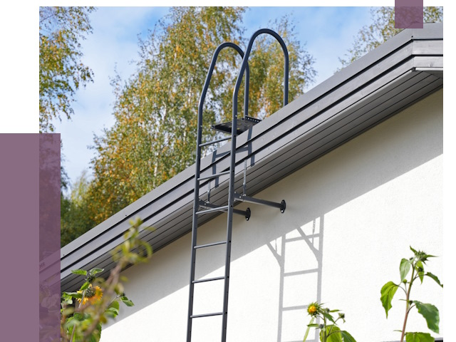 Лестницы на крышу в Соколе от 19484 руб. — монтаж и монтаж ПРОЛЁТ-Скл