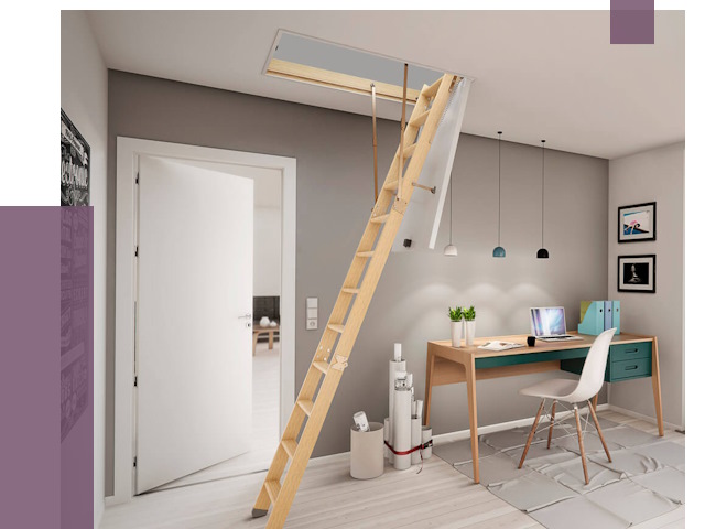 Чердачные лестницы в Соколе — от 14847 руб. | ПРОЛЁТ-Скл