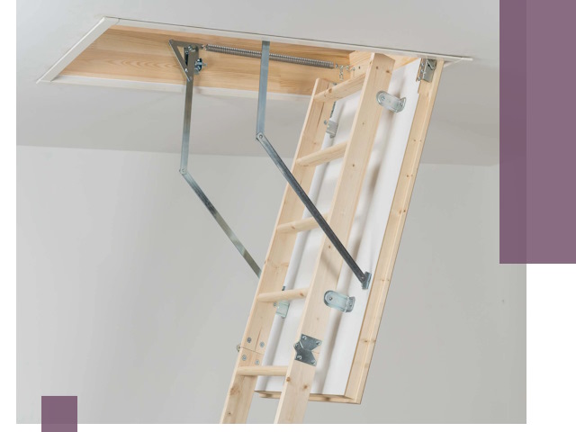 Установка чердачной лестницы под ключ в Соколе