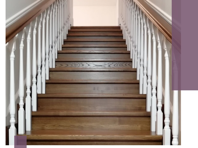 Лестницы из ясеня на заказ в Соколе — изготовление и монтаж