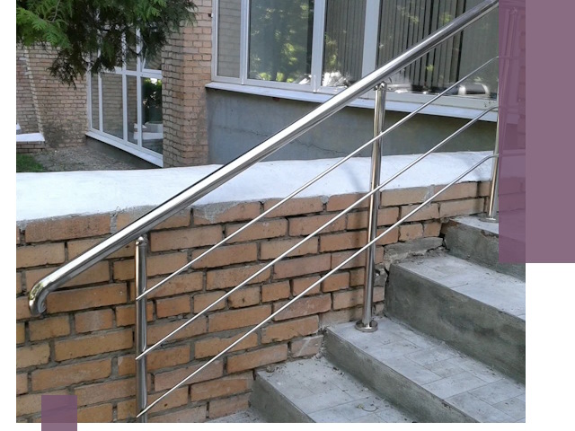 Перила из нержавеющей стали высокого качества в Соколе