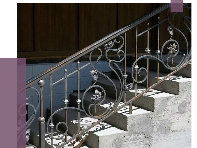 Кованые перила в Соколе от 8856 руб. под ключ — качество от ПРОЛЁТ-Скл
