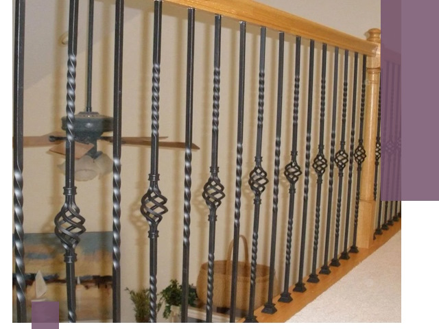 Изготовление и монтаж кованных перил в Соколе под ключ