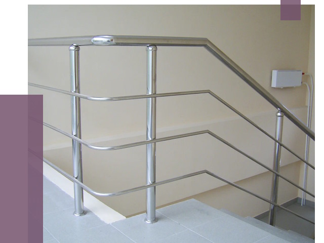 Алюминиевые перила в Соколе от 6460 руб. под ключ | ПРОЛЁТ-Скл