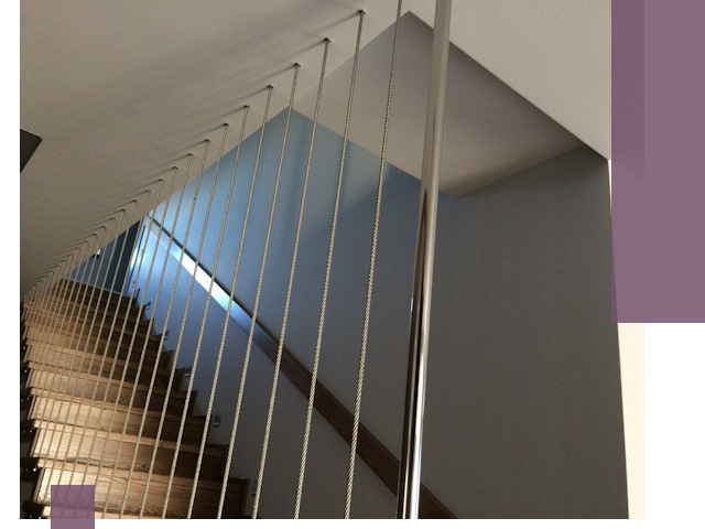 Тросовые перила под ключ в Соколе — производство и монтаж