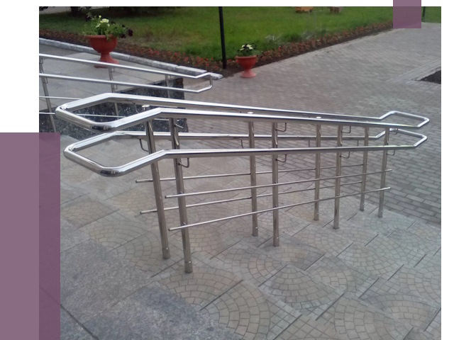 Перила для инвалидов в Соколе от 7731 руб. под ключ | ПРОЛЁТ-Скл