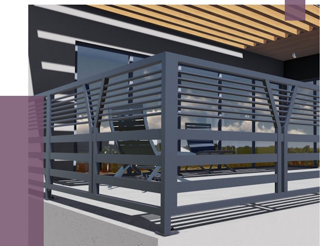 Изготовление балконных ограждений в Соколе от 10940 руб. | ПРОЛЁТ-Скл