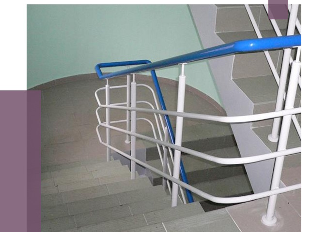 Перила в подъезде в Соколе — установка и замена от 7554 руб. | ПРОЛЁТ-Скл