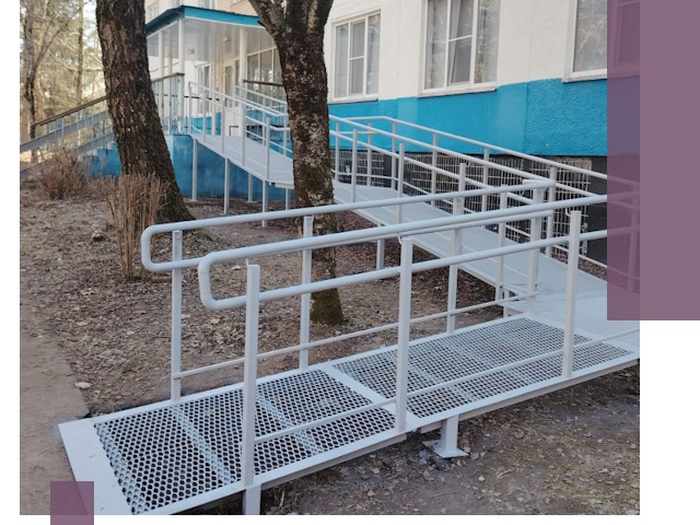 Пандусы под ключ в Соколе: изготовление, монтаж и демонтаж