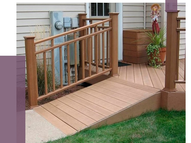 Пандус на крыльцо в Соколе под ключ от 7918 руб.