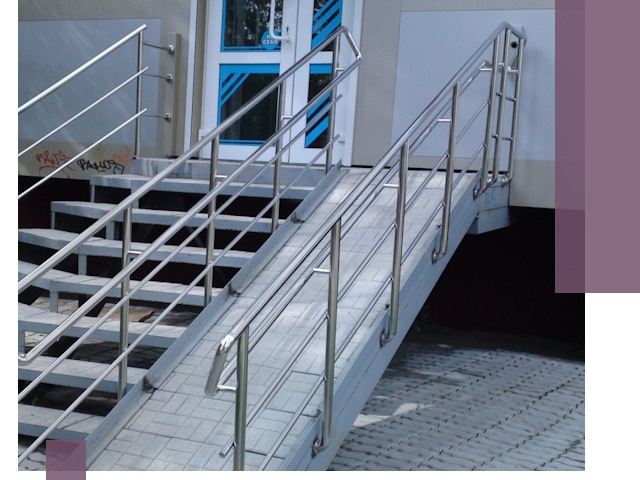 Пандус на крыльцо под ключ в Соколе: монтаж и изготовление