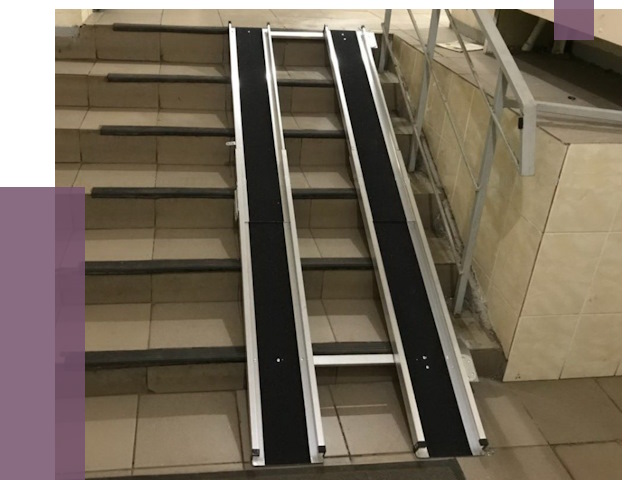 Установка пандуса в подъезд в Соколе от 8127 руб. под ключ | ПРОЛЁТ-Скл