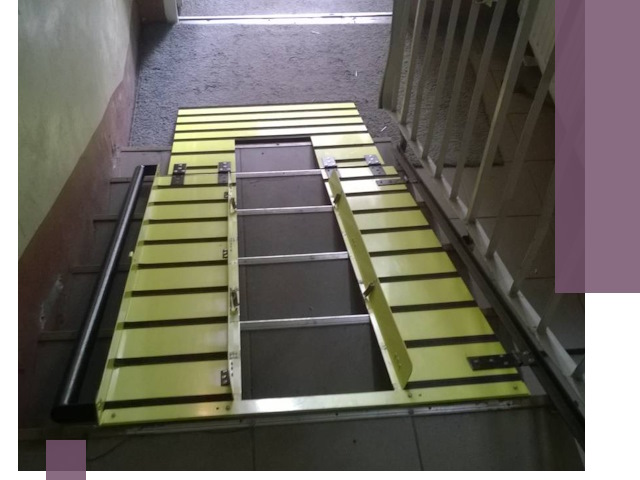 Профессиональный монтаж пандуса в подъезд в Соколе