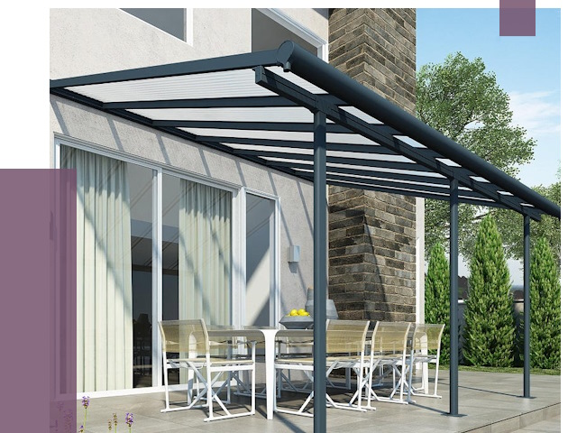 Навесы пристенные в Соколе от 9273 руб. — монтаж и установка | ПРОЛЁТ-Скл