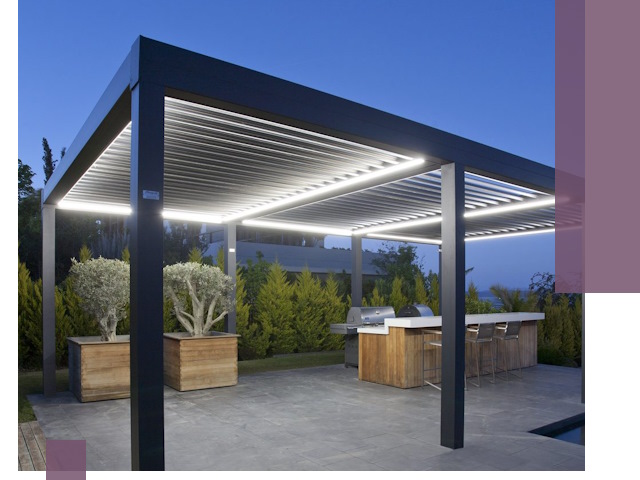 Навесы отдельно стоящие под ключ в Соколе из металла и поликарбоната