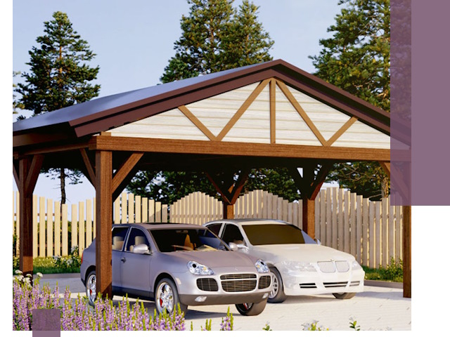 Навесы для автомобиля в Соколе — изготовление и монтаж