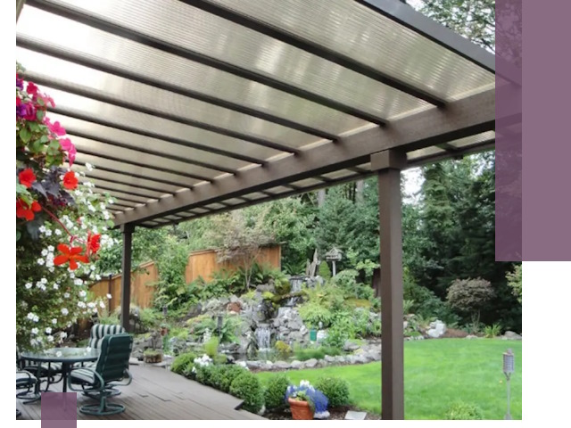 Навесы из поликарбоната под ключ в Соколе быстро и надёжно