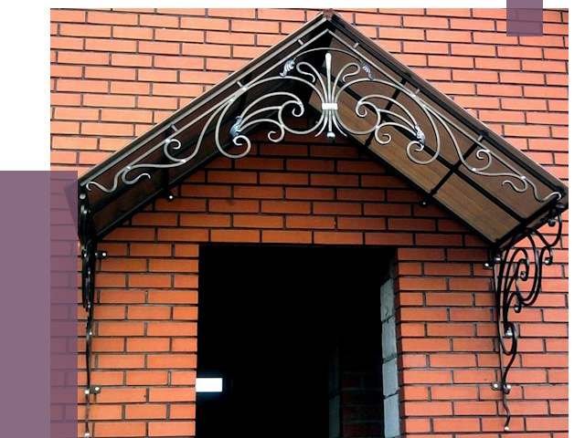 Металлические козырьки в Соколе от 10888 руб. 