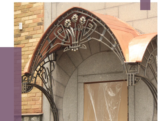 Арочные козырьки в Соколе от 14847 руб. 