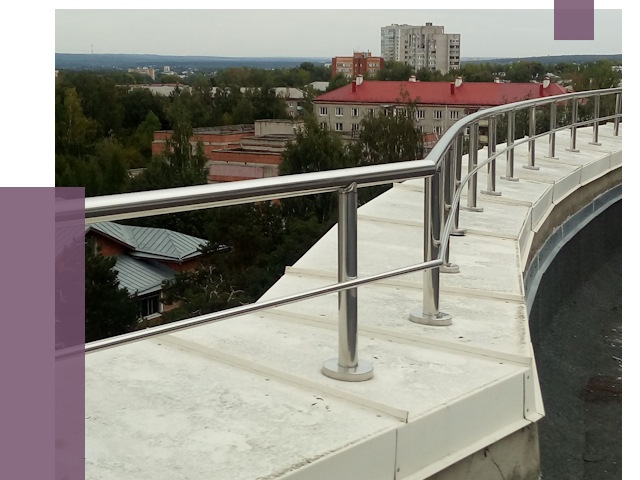 Парапеты и ограждения кровли в Соколе от 5053 руб.