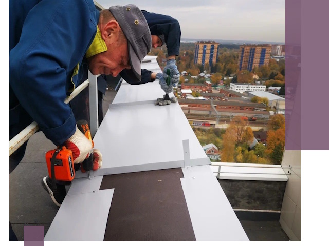 Монтаж парапетов в Соколе — установка прочных металлических ограждений