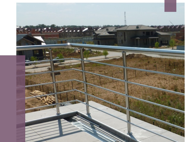 Парапеты из нержавеющей стали в Соколе от 8127 руб. за м² | ПРОЛЁТ-Скл