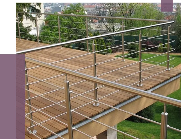 Алюминиевые парапеты в Соколе под ключ от 7918 руб. 