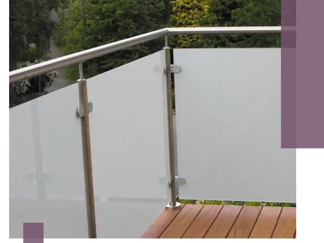 Алюминиевые парапеты для балконов и террас в Соколе