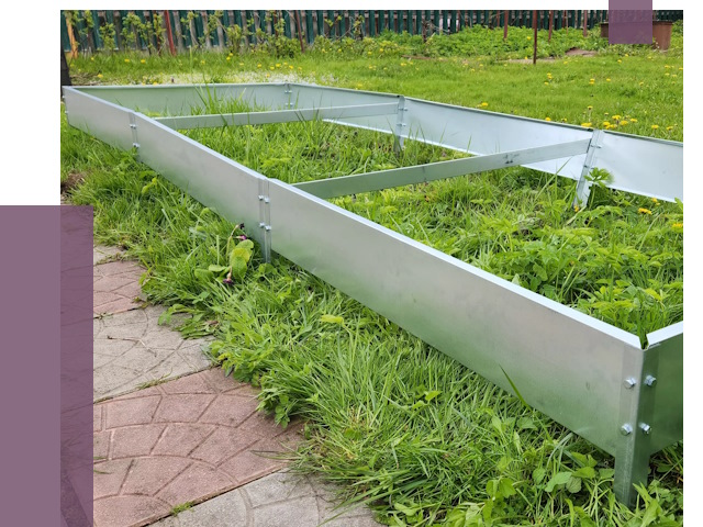 Металлические бордюры для грядок в Соколе от 1823 руб. 