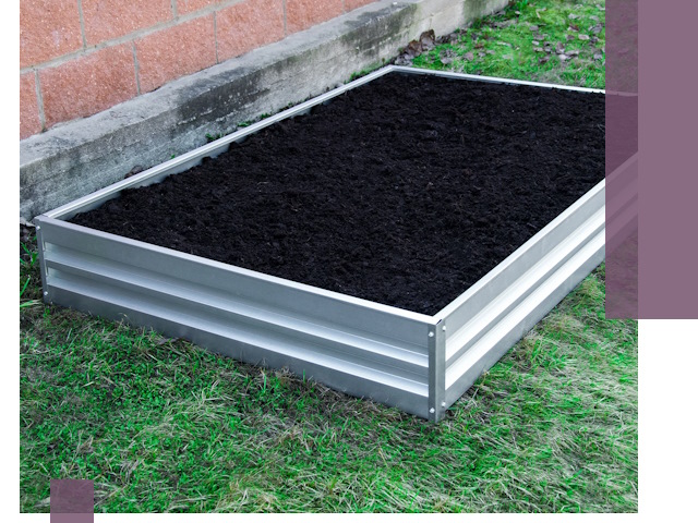 Металлические бордюры для грядок в Соколе: прочность и аккуратность