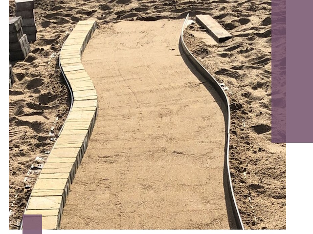 Металлические бордюры для тротуаров в Соколе — прочные и долговечные