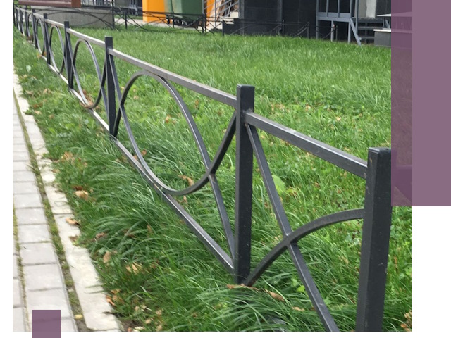 Газонные ограждения из металла в Соколе — монтаж и продажа