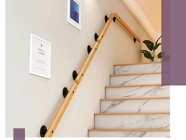 Поручни металлические и деревянные под ключ в Соколе